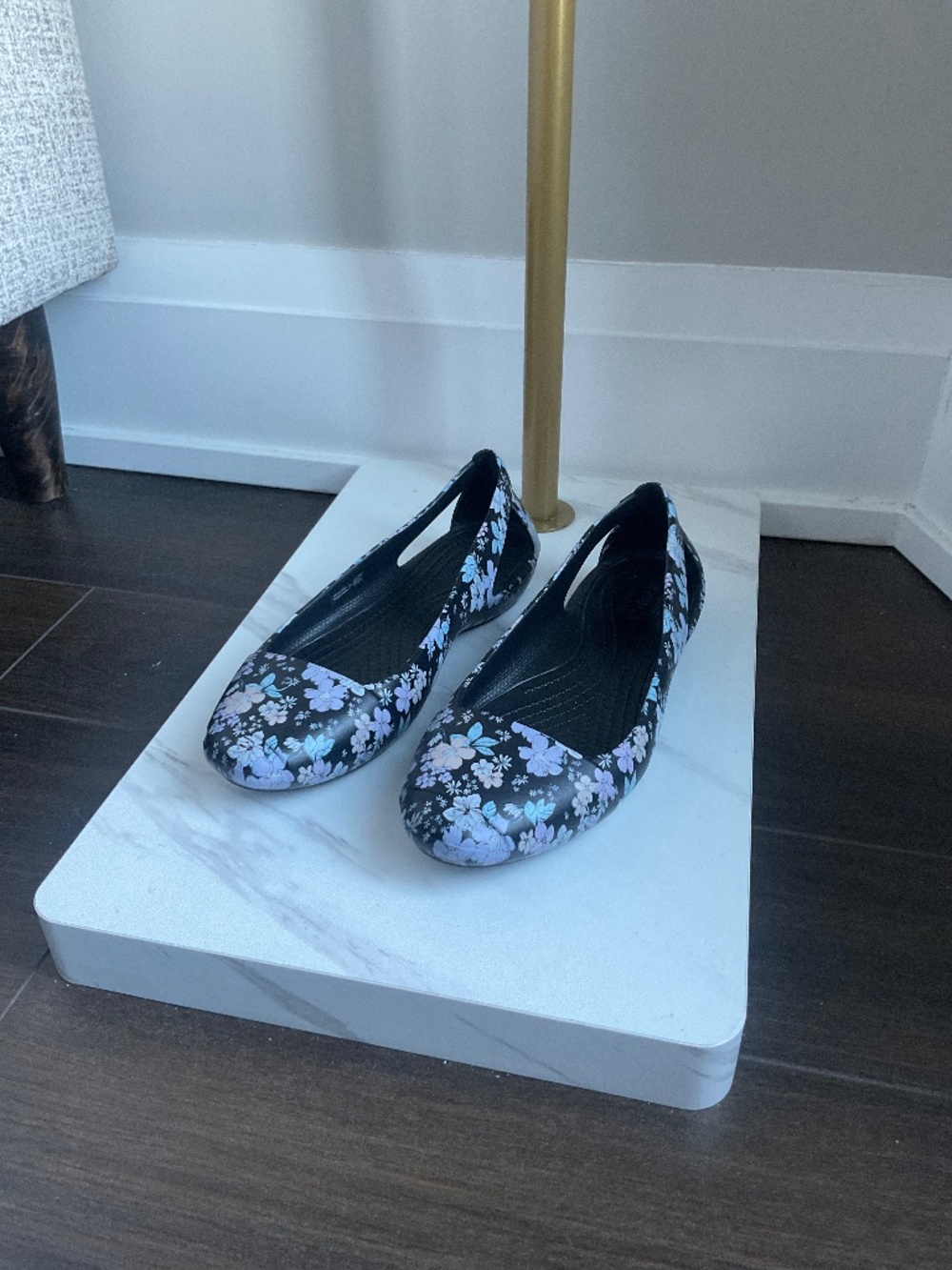 CROCS Comfort Floral Ballet Flats
